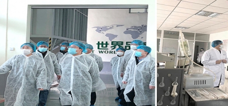 葫蘆島、興城兩市領導蒞臨正業花生產業調研指導